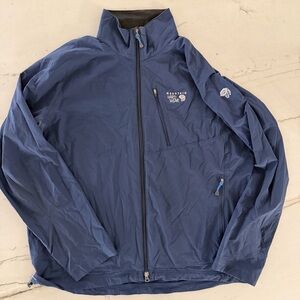 Mountain Hardware Conduit Softshell Mens Jacket 2XL Blue